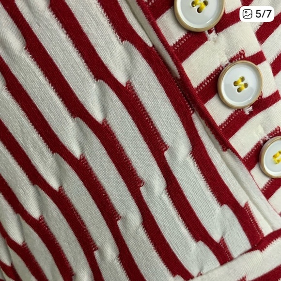 Anthropologie Maeve Paladino Textured Wrap Dress Size XL - Picture 2 of 8